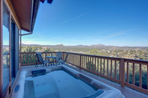 Scenic Prescott Home Private Hot Tub and Mtn Views